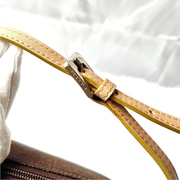 EUC ETRO mini handbag Purse Paisley shoulder bag - Picture 7 of 16